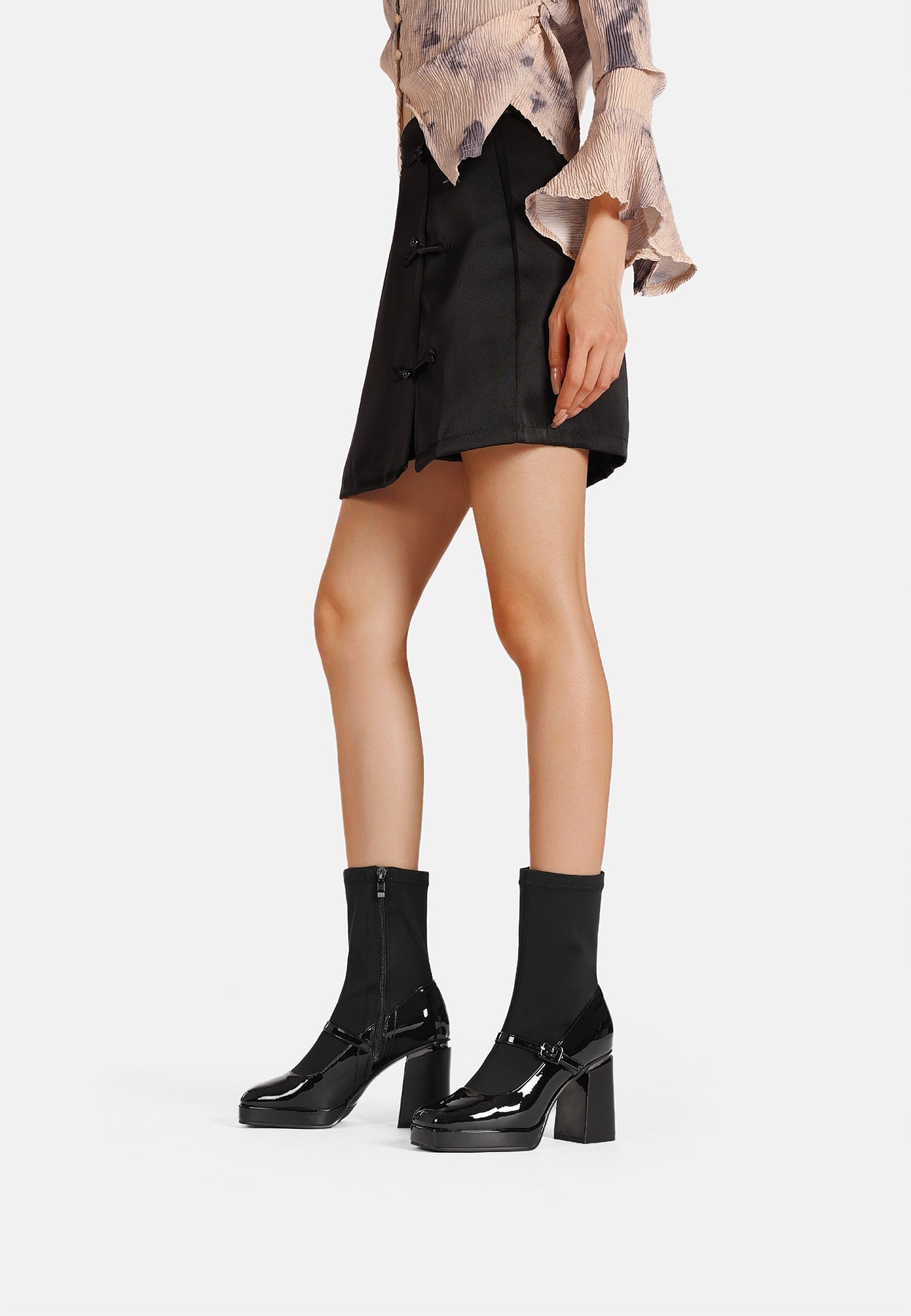 Bottines Femme Pia – vue portée