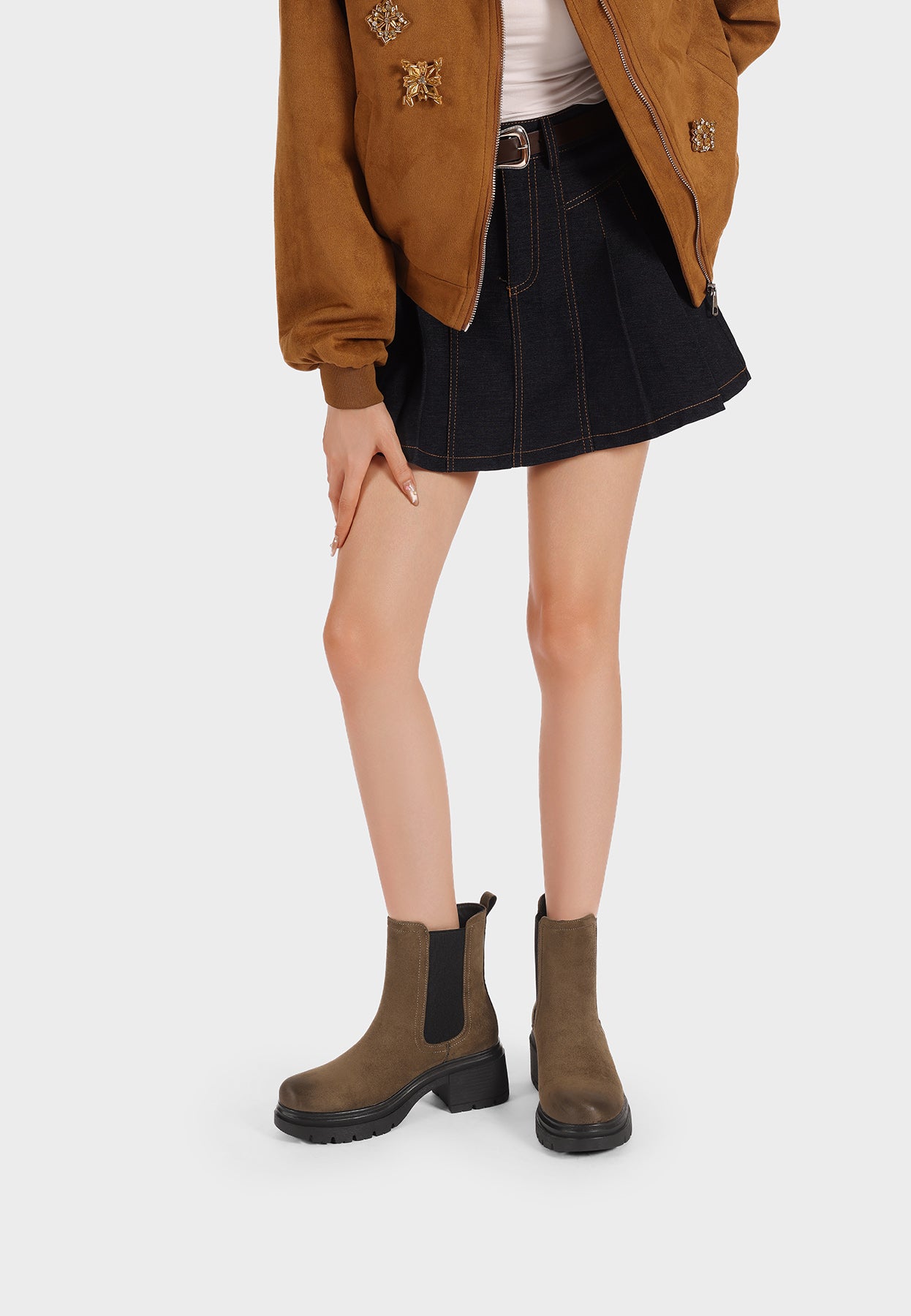 Bottines Chelsea Femme Ondine – photo 13