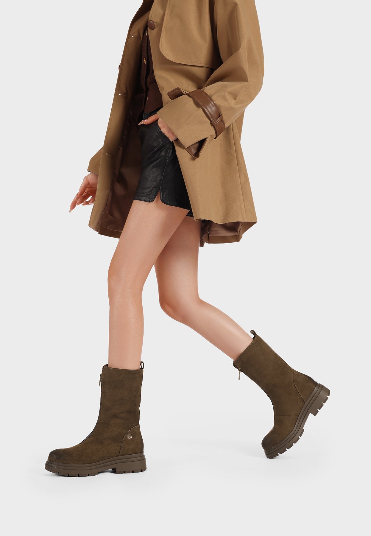 Bottines Femme Pénélope – détail de la matière