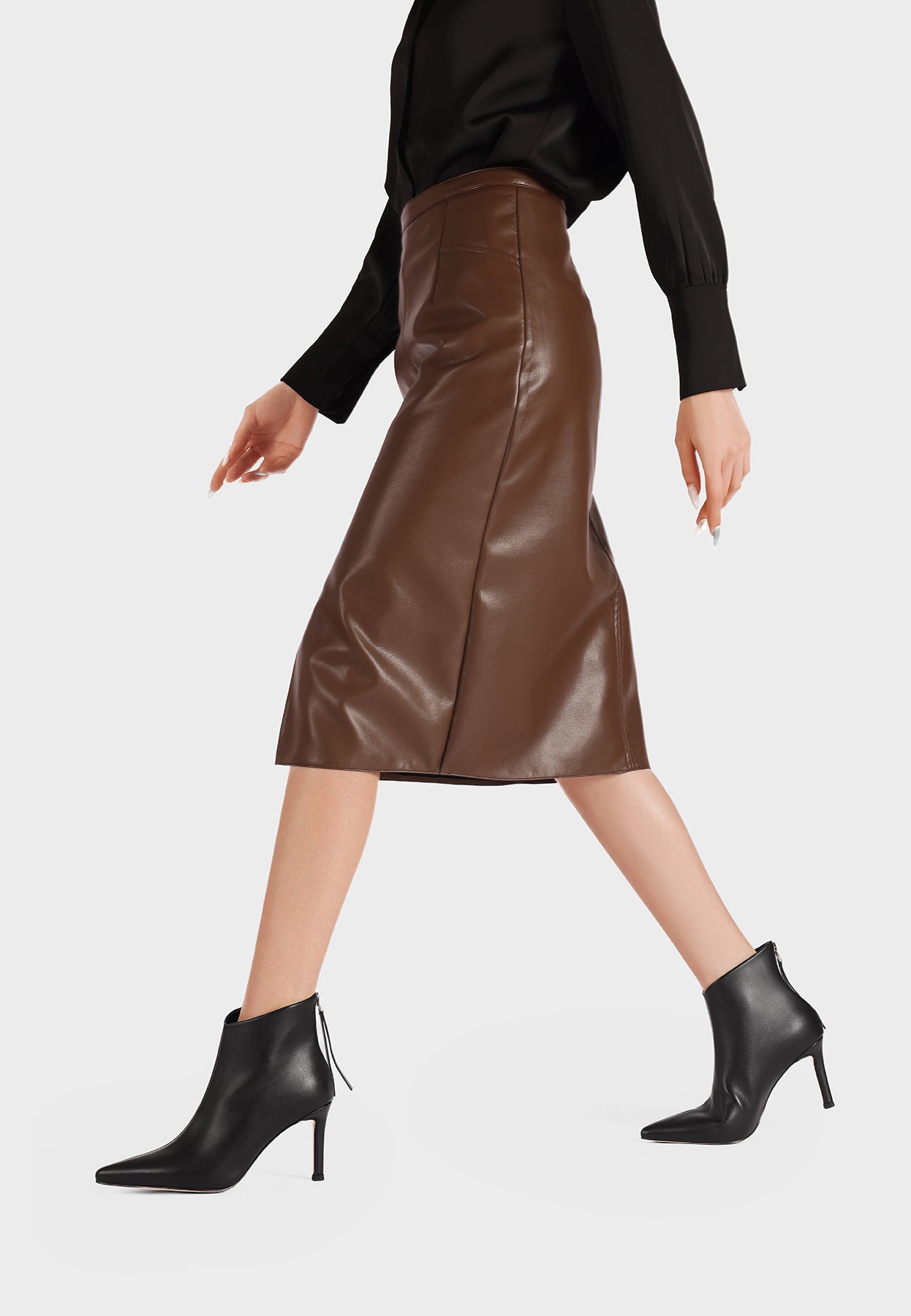 Bottines Femme Solveig – détail de la matière