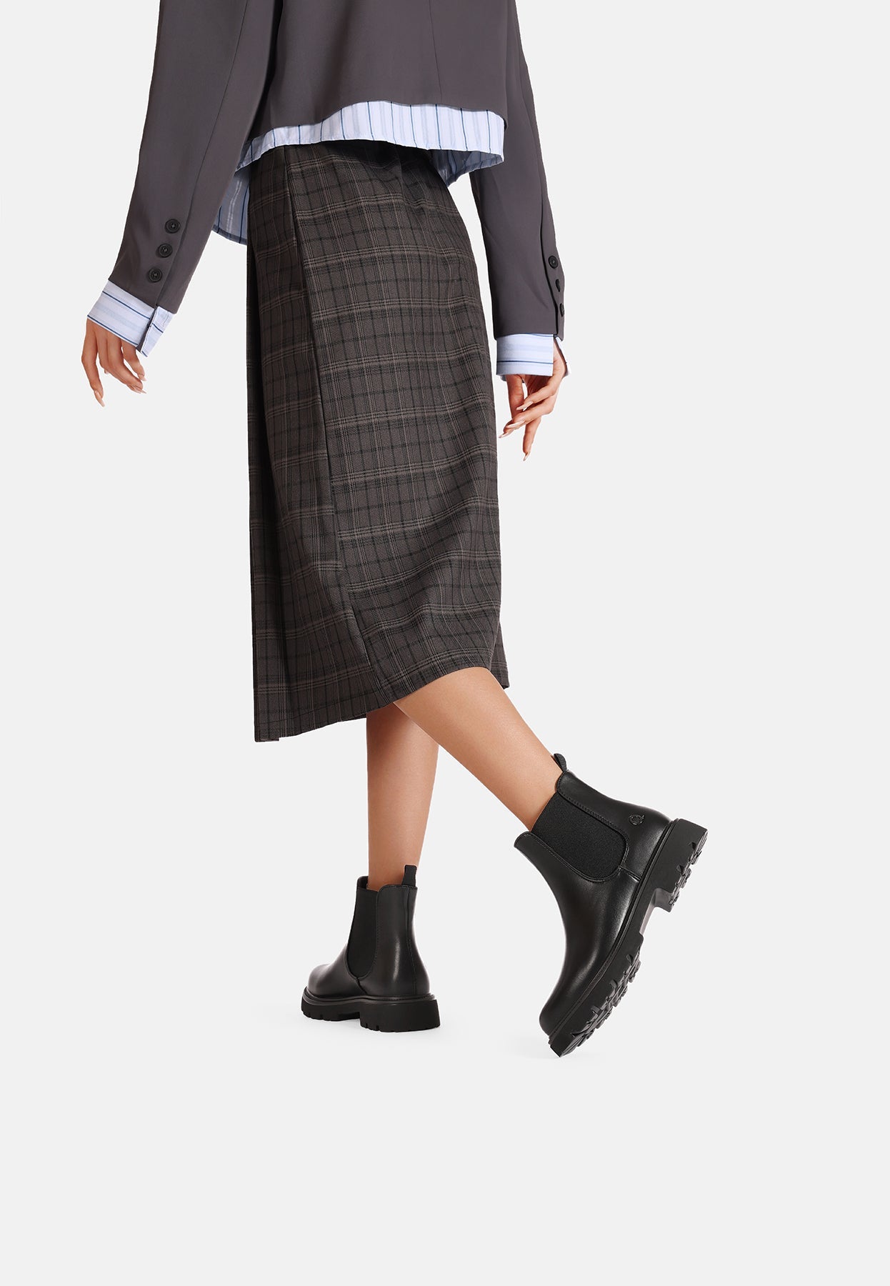 Bottines Chelsea Femme Orlane – vue portée
