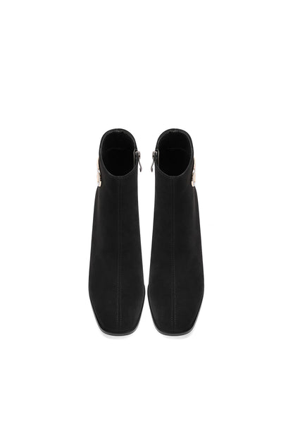 Bottines Femme Léopoldine – détail de la tige