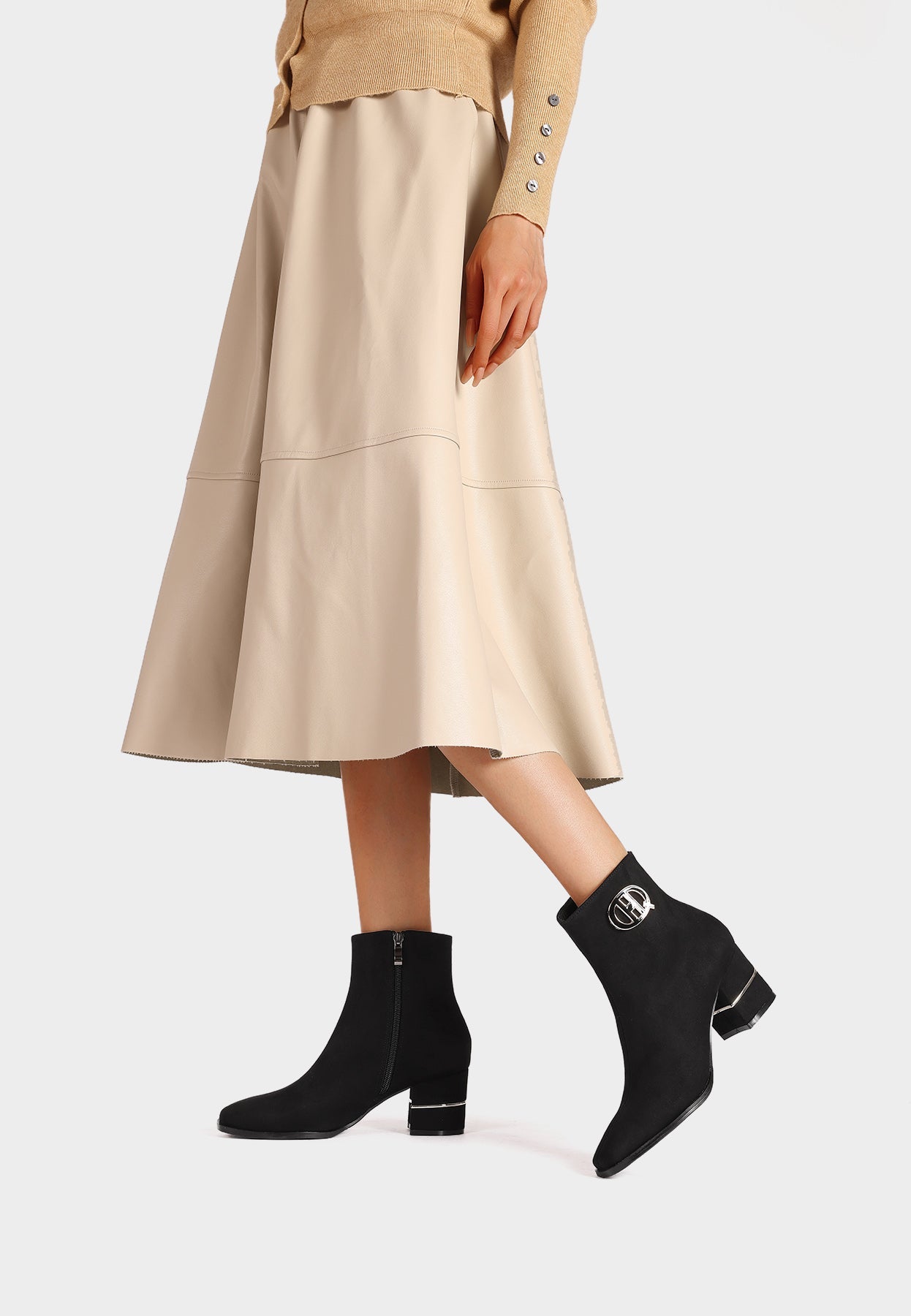 Bottines Femme Léopoldine – vue portée