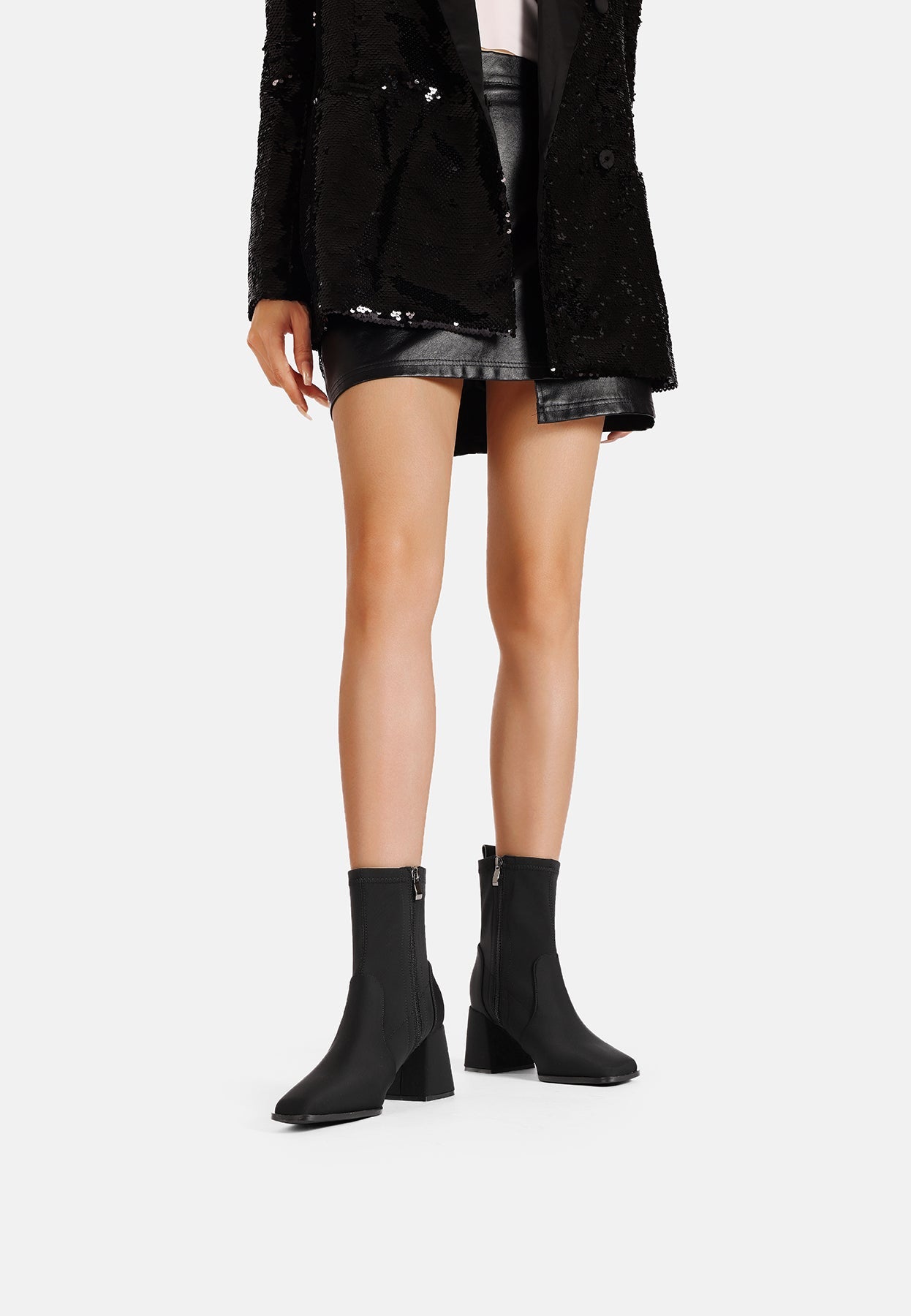 Bottines Femme Ilana – détail de la matière