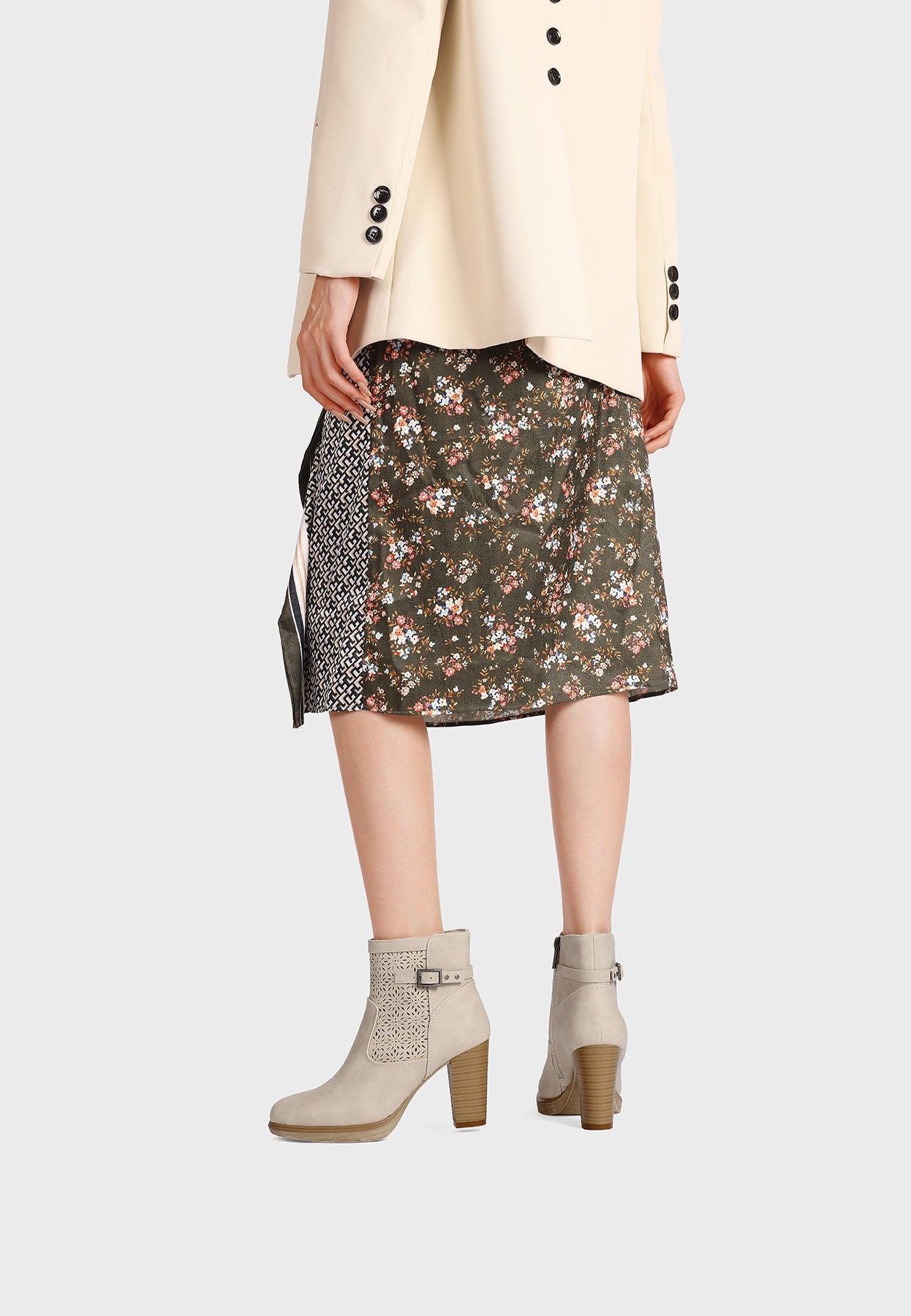 Bottines Femme Kelly – détail de la matière