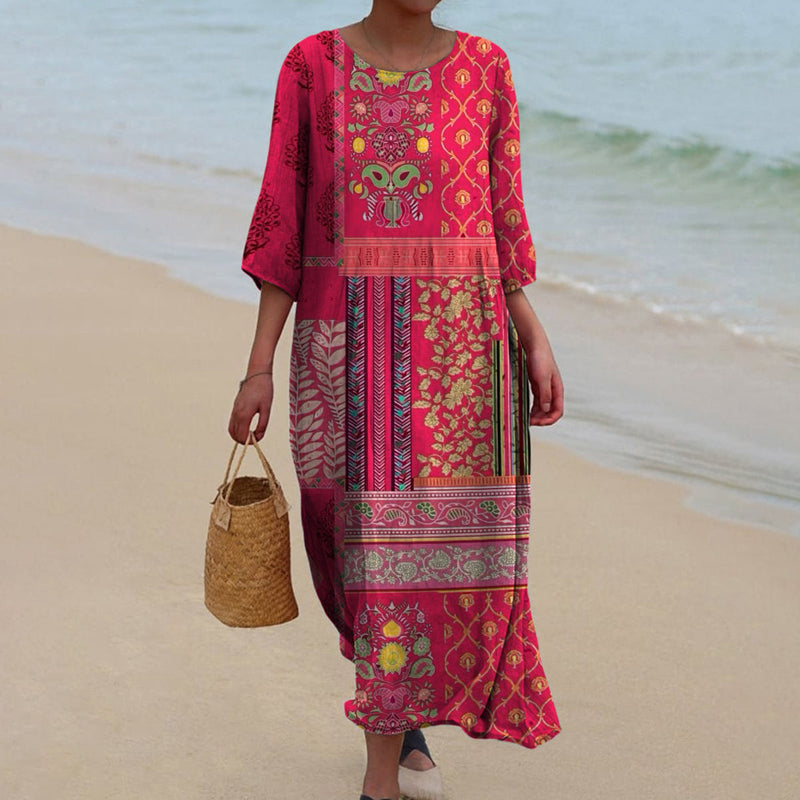 Sydney | Robe maxi d'été bohème pour femme