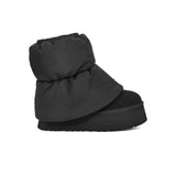 UGG Mini Dipper Puffer Black – Bottines Matelassées Femme en Textile Puffer et Daim