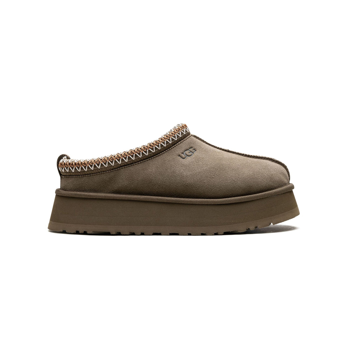 UGG Tazz Hickory Chaussons Plateforme Marron Femme - 1