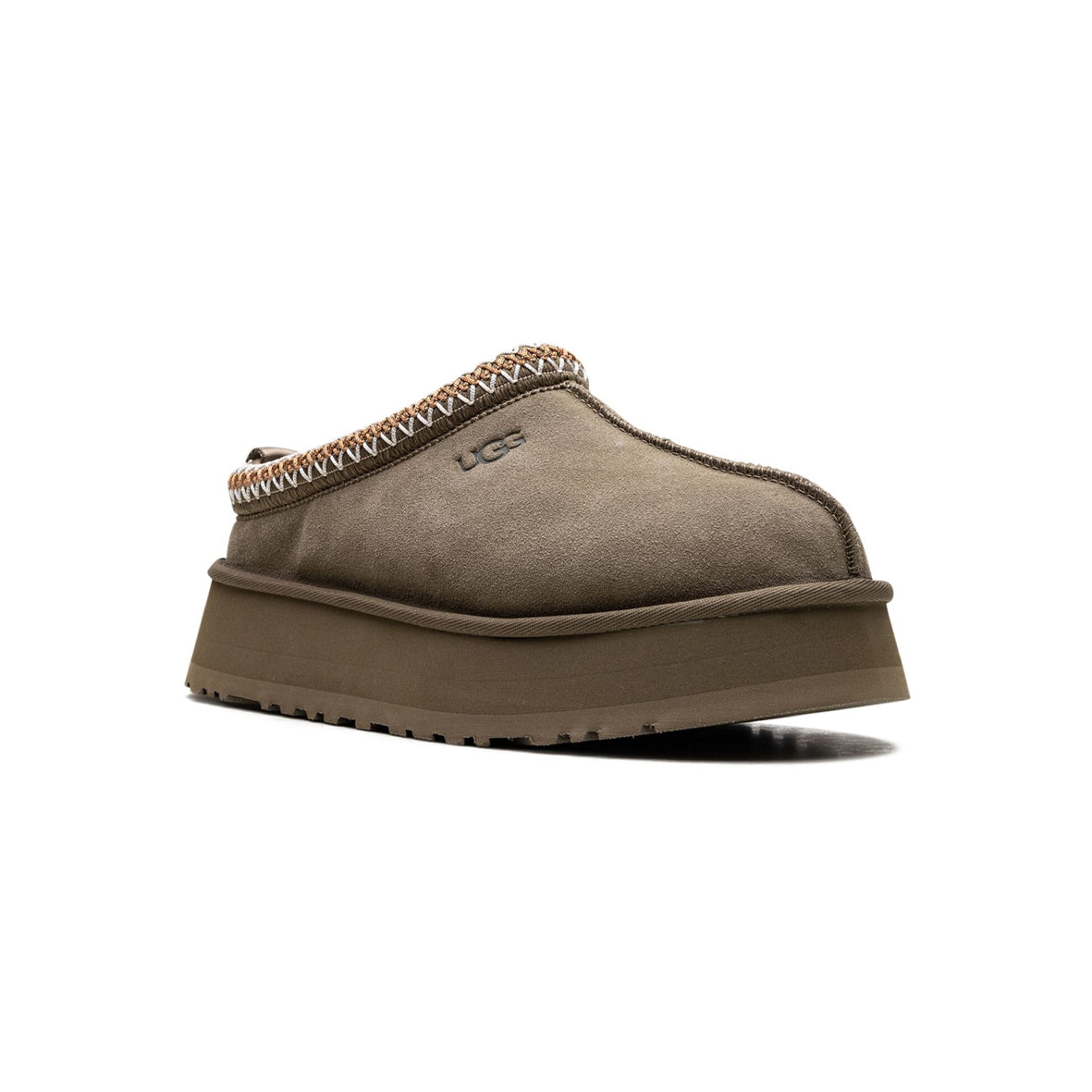 UGG Tazz Hickory Chaussons Plateforme Marron Femme - 2