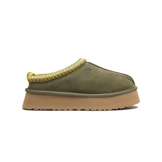 UGG Tazz Burnt Olive Chausson Plateforme Vert Femme - 1