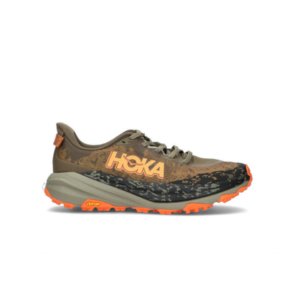 HOKA Speedgoat 6 Antique Olive Squash Homme Chaussures Trail Running Vibram Megagrip