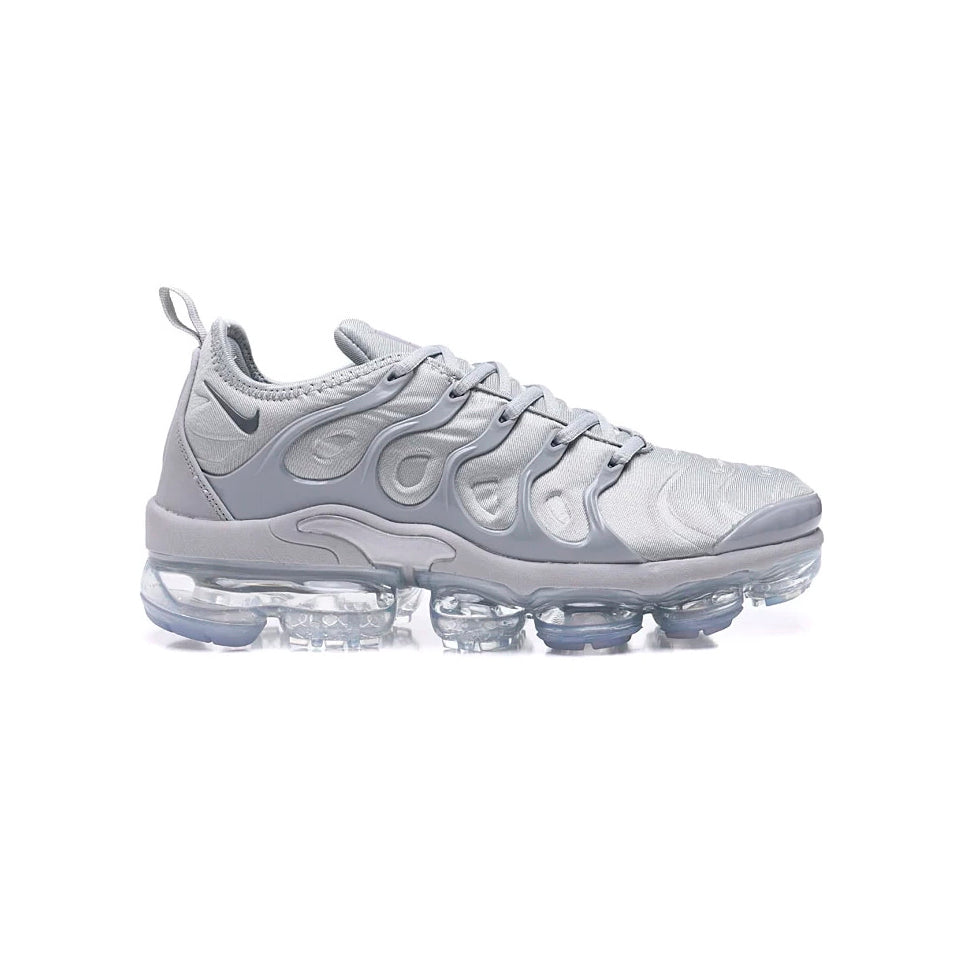 nike air max vapormax plus silver baskets vue latérale