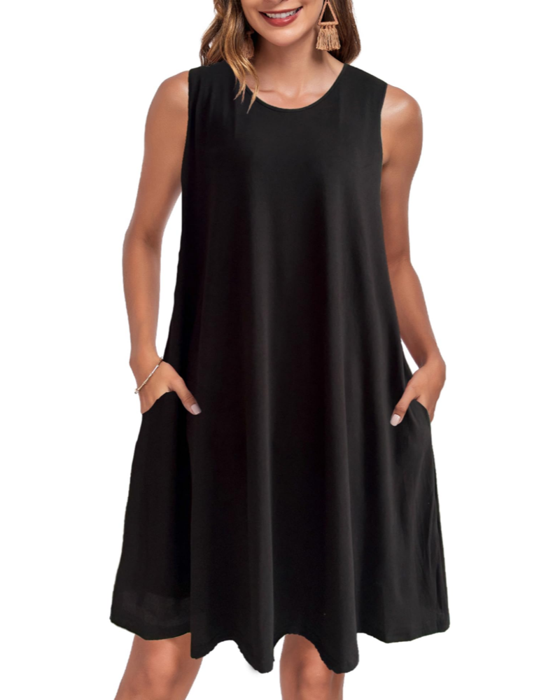 Ruby Robe Été Femme – Coupe A-Line Poches & Tissu Extensible
