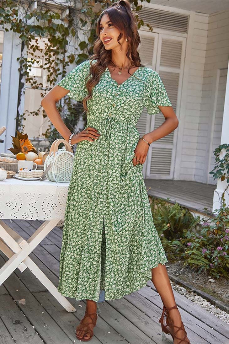 Robe asymétrique femme