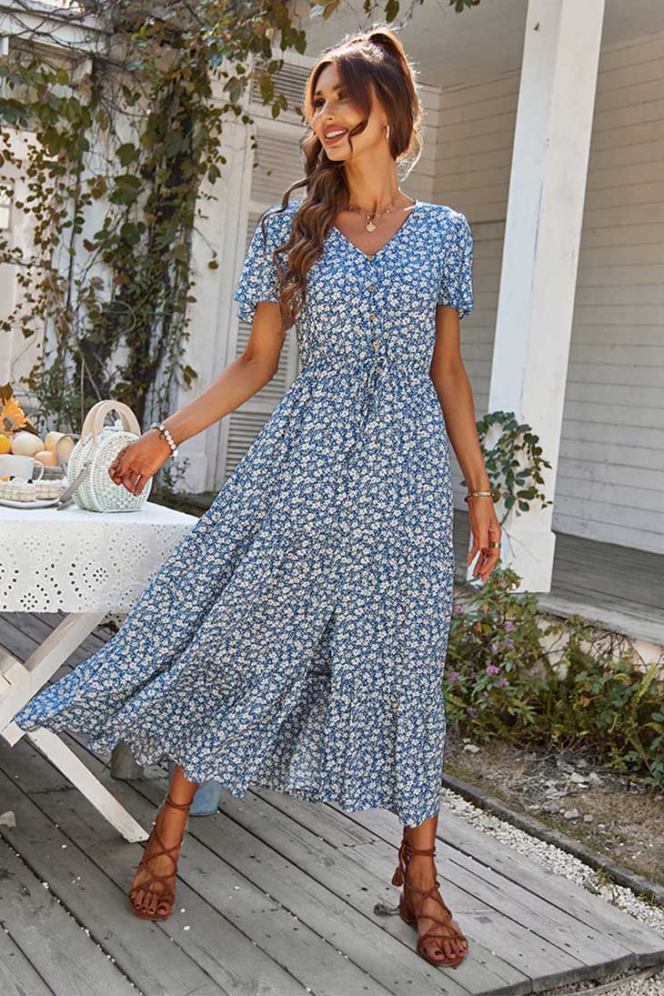 Robe asymétrique femme