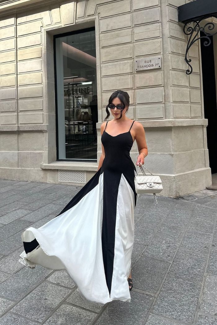 Robe maxi en dentelle pour femmes, invitée de mariage