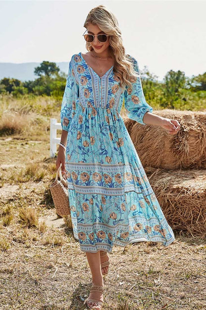 Robe maxi femme pour le printemps