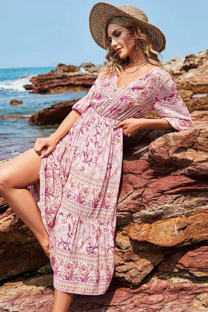 Robe maxi femme pour le printemps