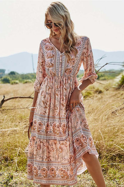 Robe maxi femme pour le printemps