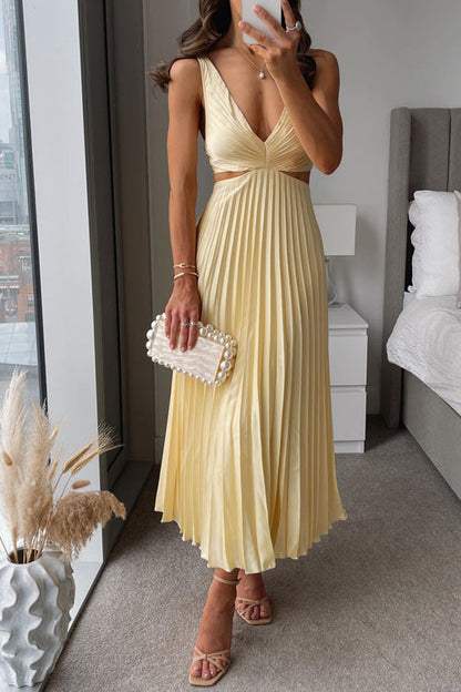 Robe longue pour femmes pour invitées de mariage - Style élégant Evangeline
