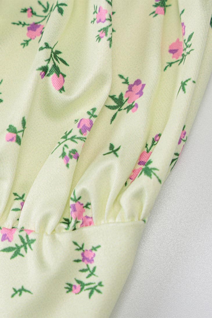 Robe midi vintage pour femme