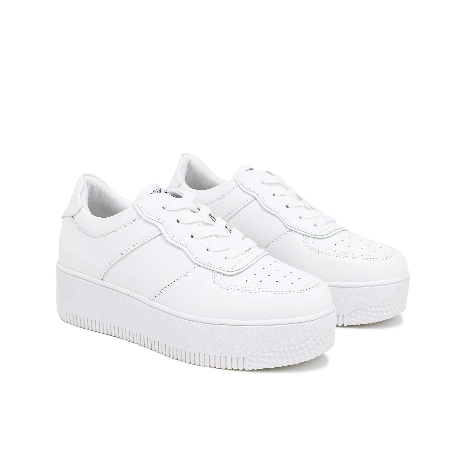 Baskets Femme Geneviève – détail de la tige