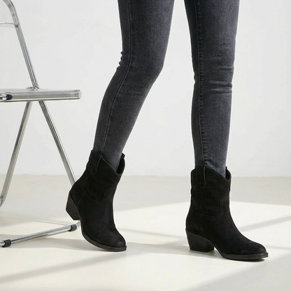 Bottines Cowboy Femme Margaux à Talon Bloc