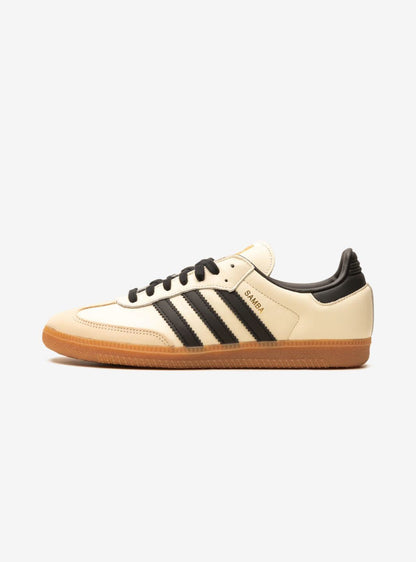 Sneakers basses Adidas Samba OG cream white sand strata unisexe
