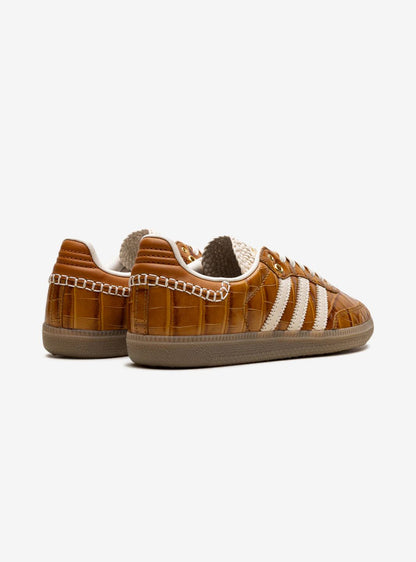 Sneakers basses Adidas Samba wales bonner brown croc unisexe