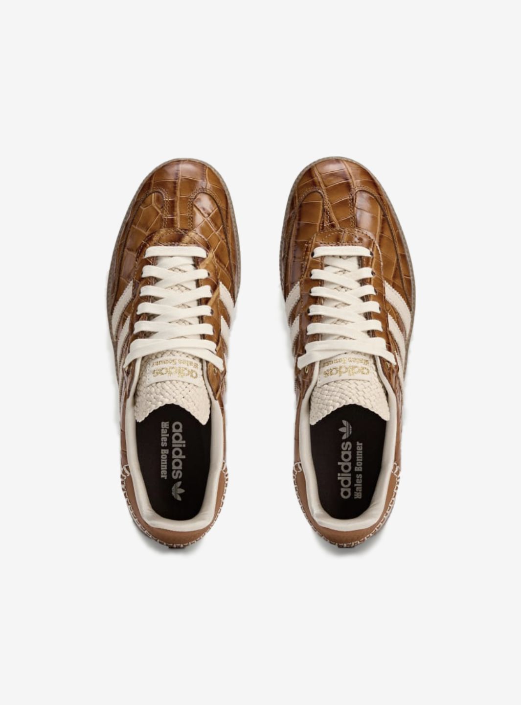 Sneakers basses Adidas Samba wales bonner brown croc unisexe