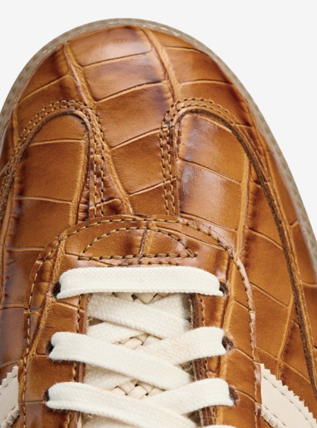 Sneakers basses Adidas Samba wales bonner brown croc unisexe