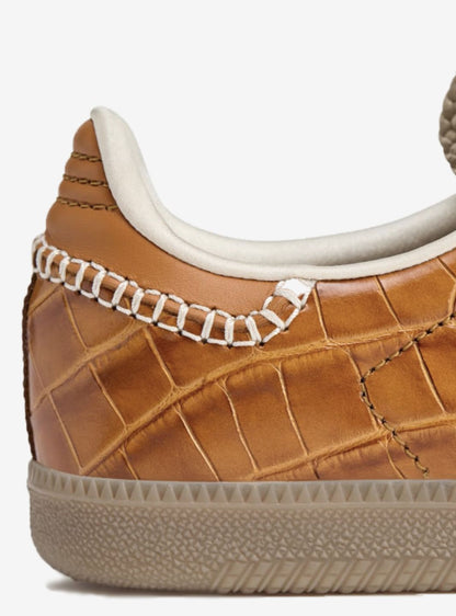 Sneakers basses Adidas Samba wales bonner brown croc unisexe