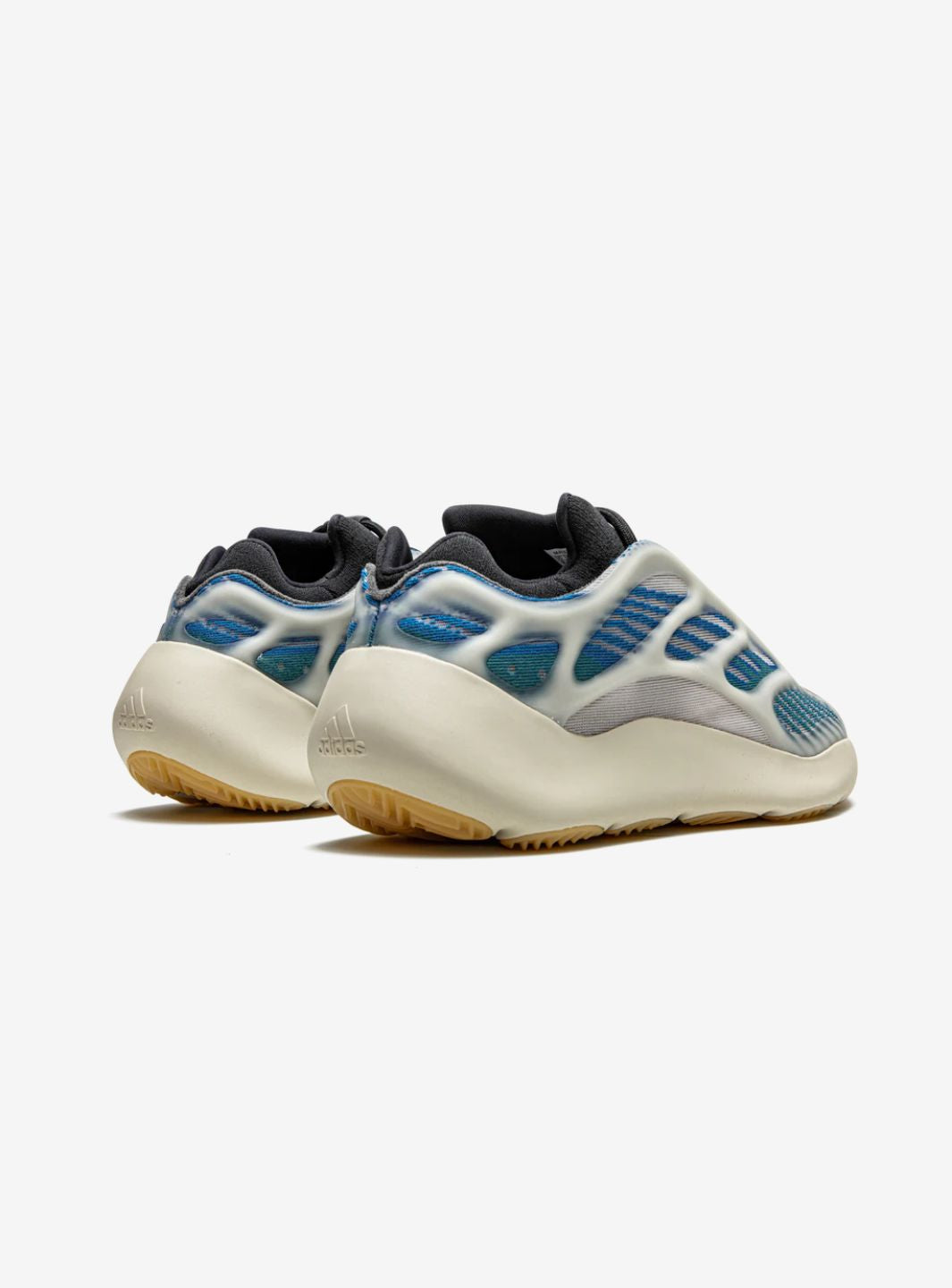 adidas Yeezy 700 V3 Kyanite Baskets Noir Bleu Homme Femme - 3