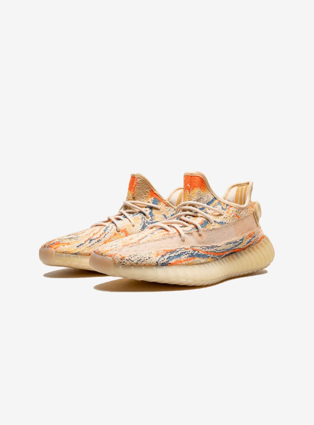 adidas Yeezy Boost 350 V2 MX Oat Baskets Beige Marron Homme Femme - 2
