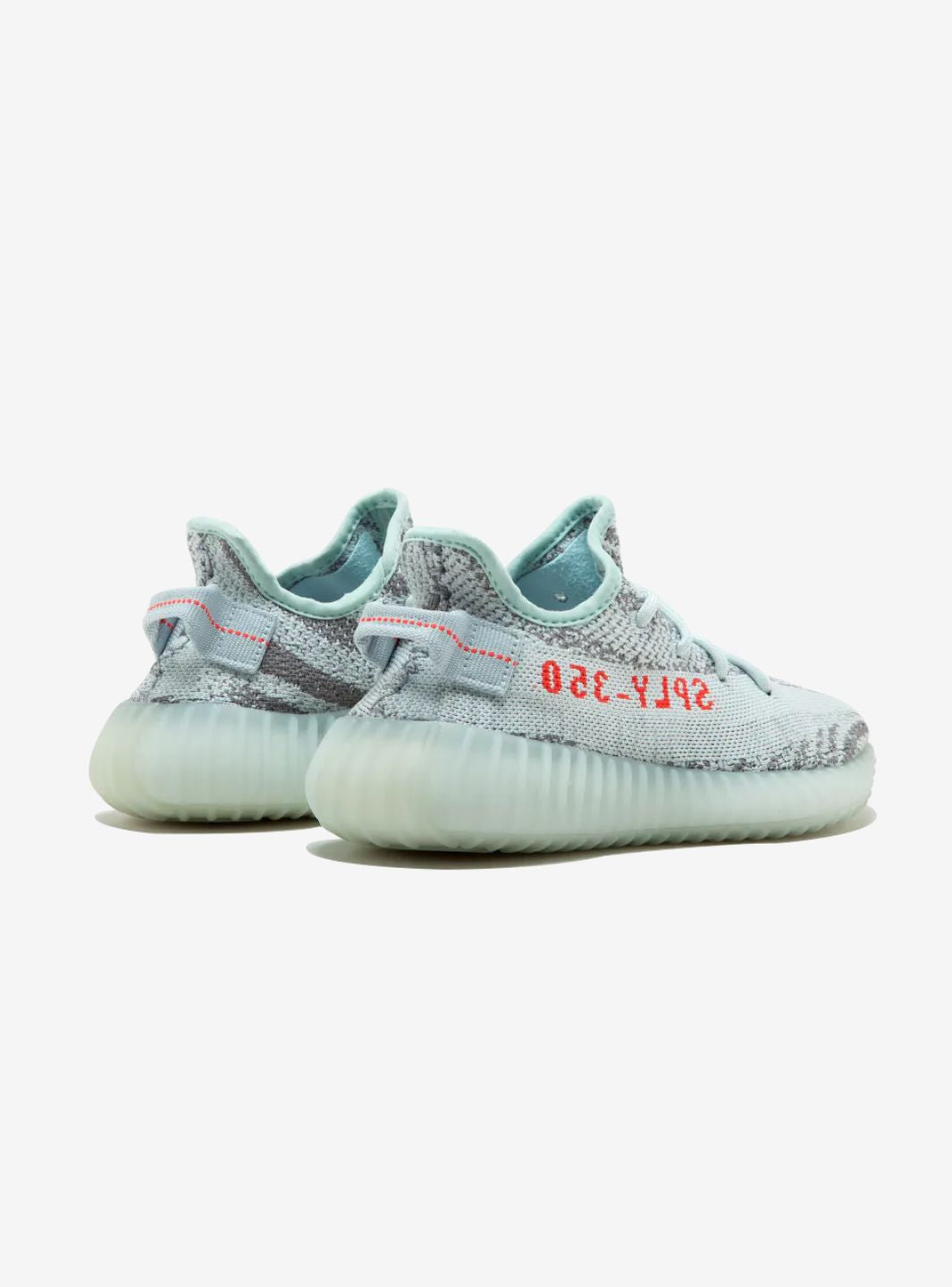adidas Yeezy Boost 350 V2 Blue Tint Baskets Blanc Bleu Homme Femme - 3