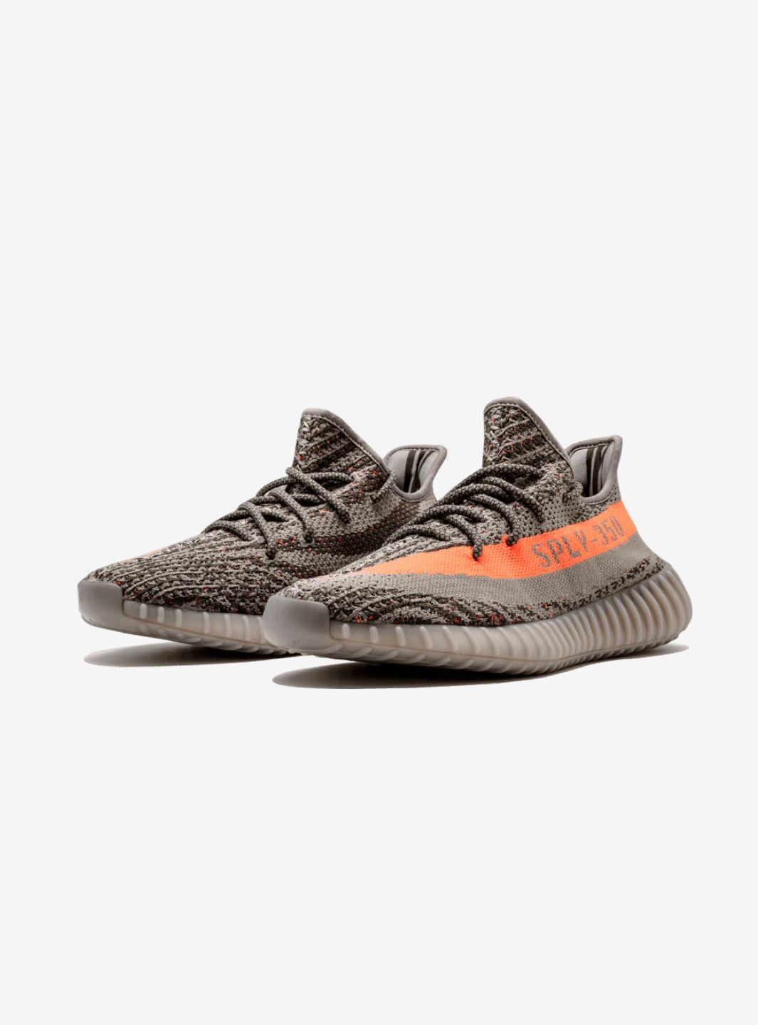 adidas Yeezy Boost 350 V2 Beluga Reflective Baskets Gris Orange Homme Femme - 2