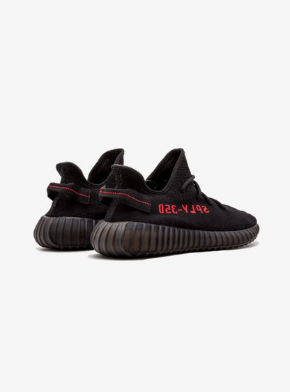 adidas Yeezy Boost 350 V2 Black Red Baskets Noir Rouge Homme Femme - 3