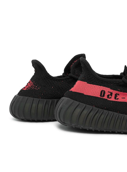 adidas Yeezy Boost 350 V2 Core Black Red Baskets Noir Rouge Homme Femme - 6