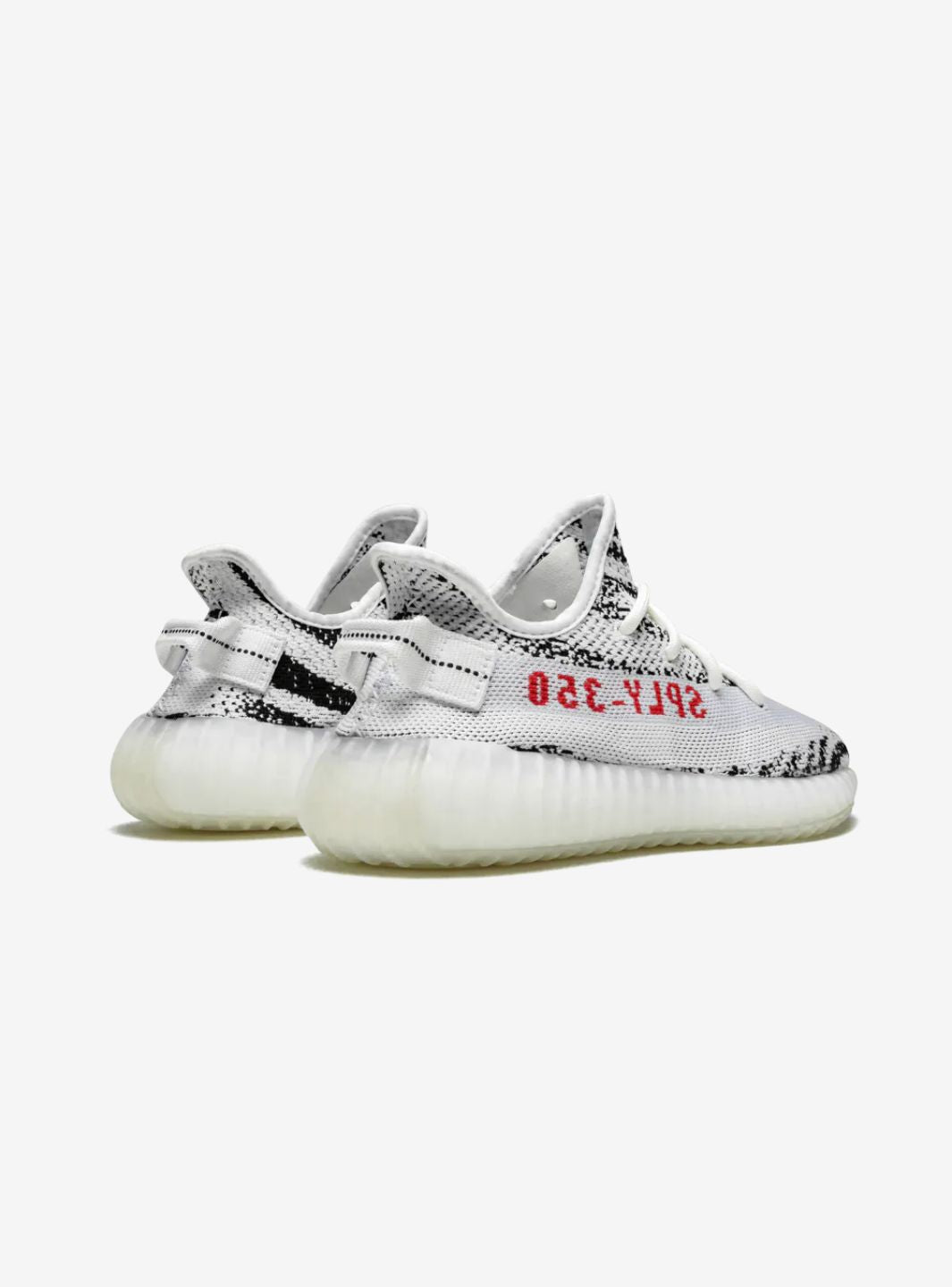adidas Yeezy Boost 350 V2 Zebra Baskets Blanc Noir Homme Femme - 3
