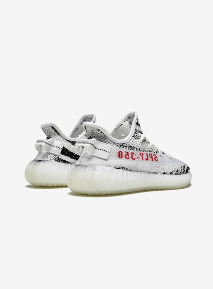 adidas Yeezy Boost 350 V2 Zebra Baskets Blanc Noir Homme Femme - 3
