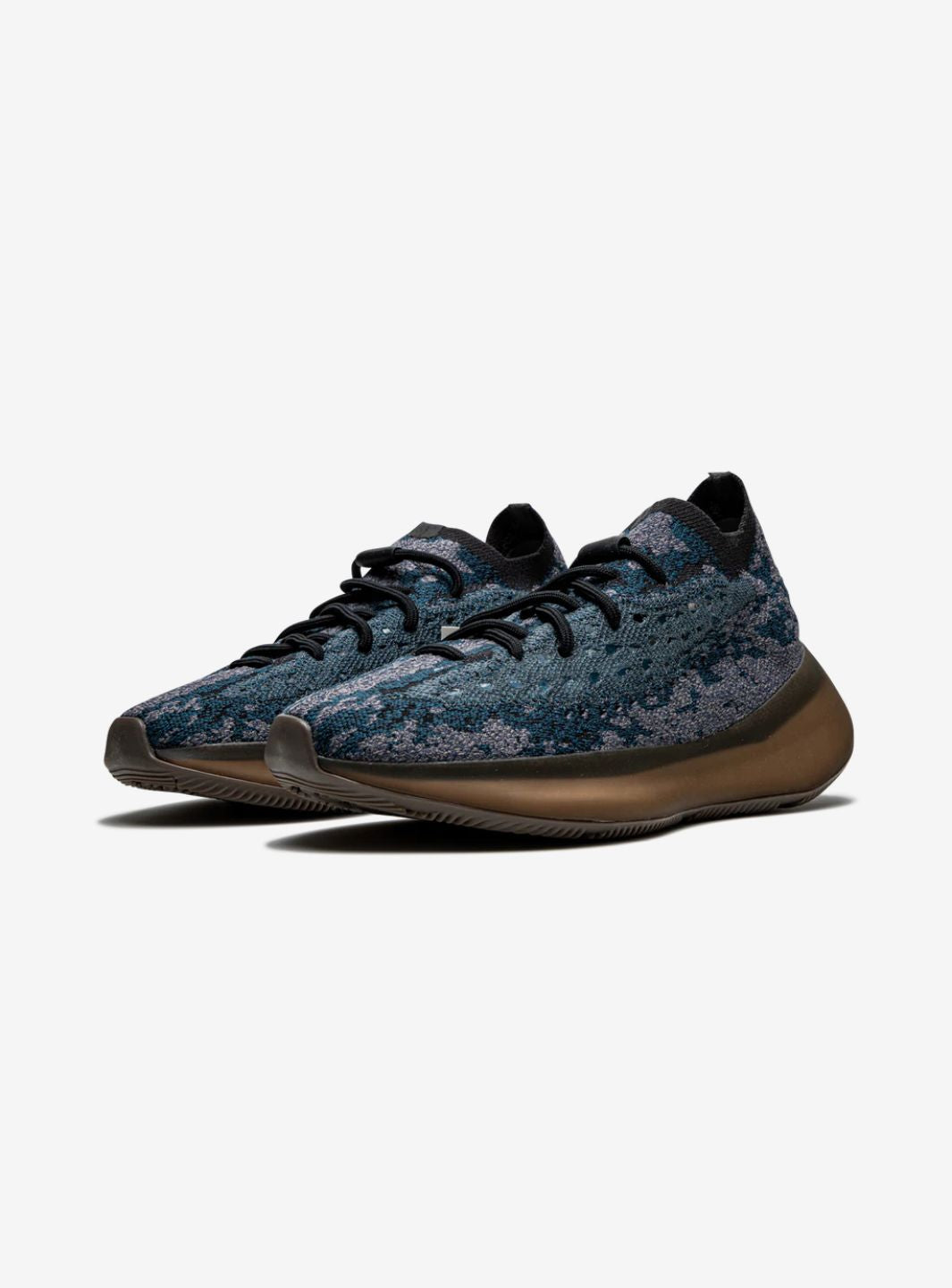 adidas Yeezy Boost 380 Covellite Baskets Bleu Homme Femme - 2