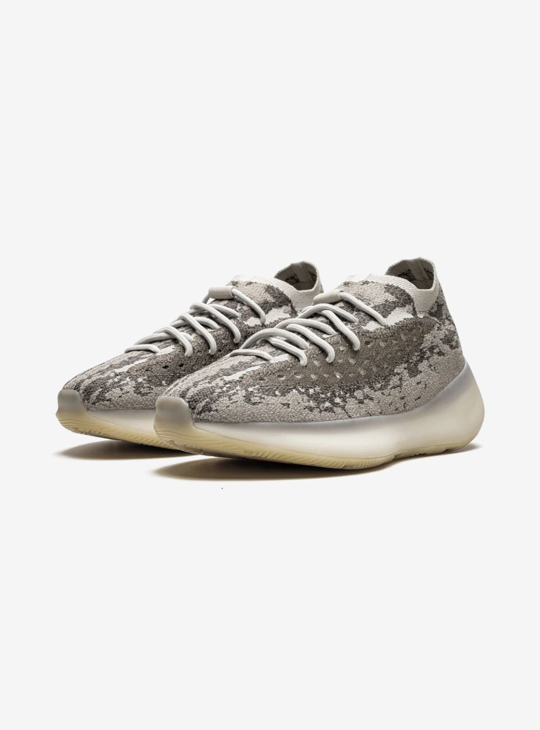 adidas Yeezy Boost 380 Pyrite Baskets Gris Homme Femme - 2