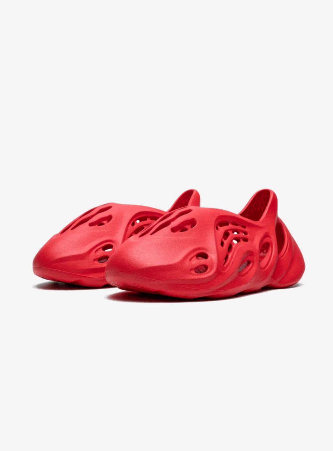 adidas Yeezy Foam RNNR Vermillion Sabots Rouge Homme Femme - 2
