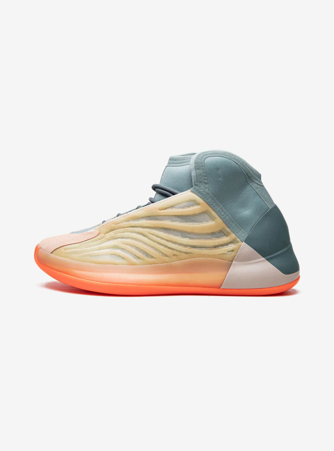 adidas Yeezy QNTM Hi-Res Coral Baskets Rose Homme Femme - 1