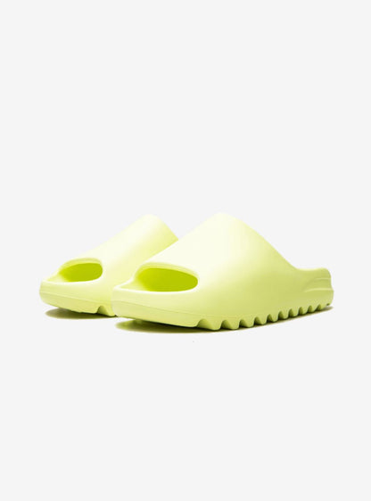 adidas Yeezy Slide Glow Green Claquettes Vert Homme Femme - 2