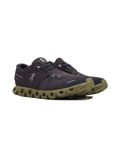 On Cloud 5 Eclipse/Grove | Homme | Chaussures Running | Mesh Recyclé