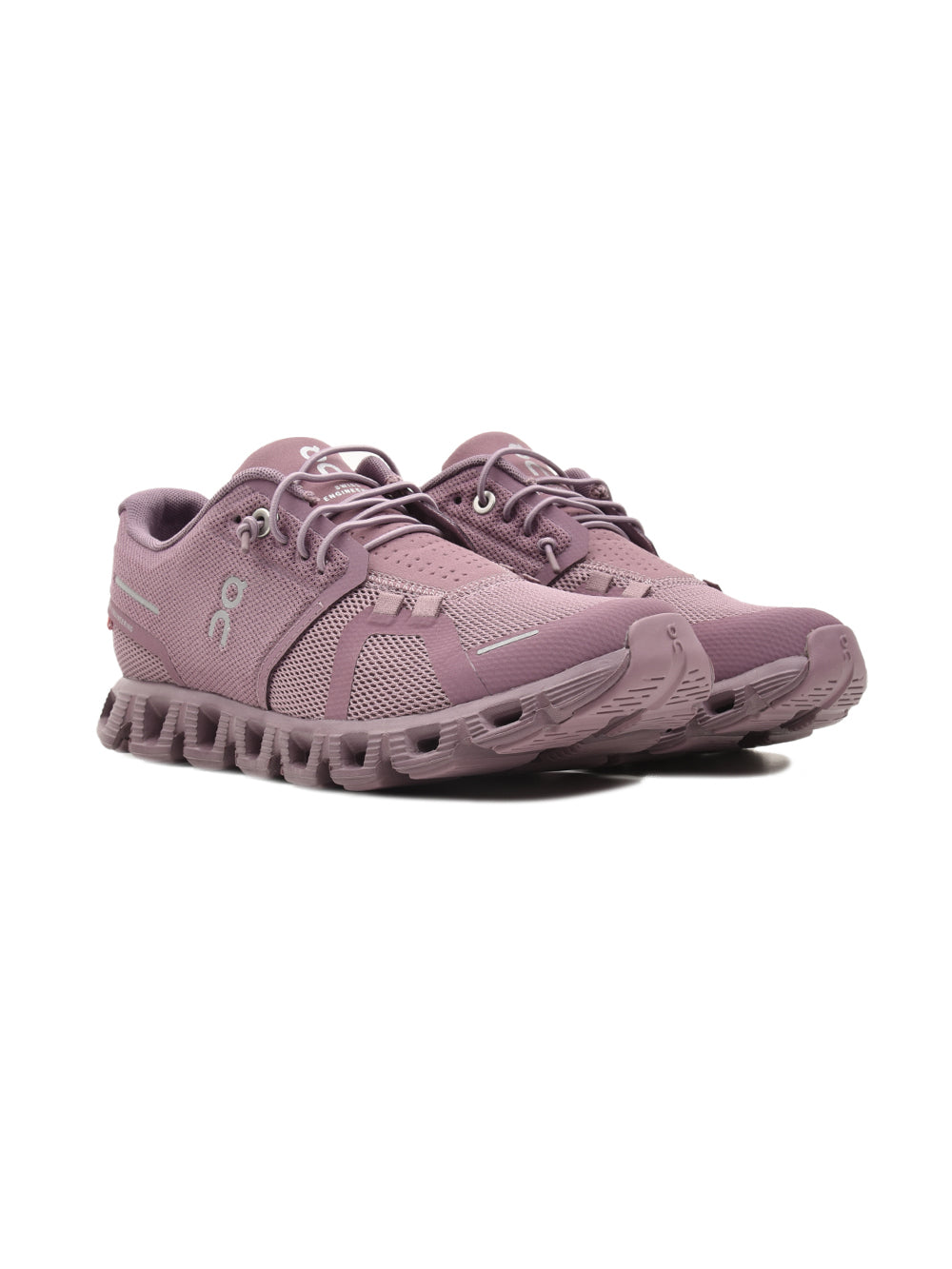 On Cloud 5 Fig/Quartz | Femme | Chaussures Running | Mesh Recyclé