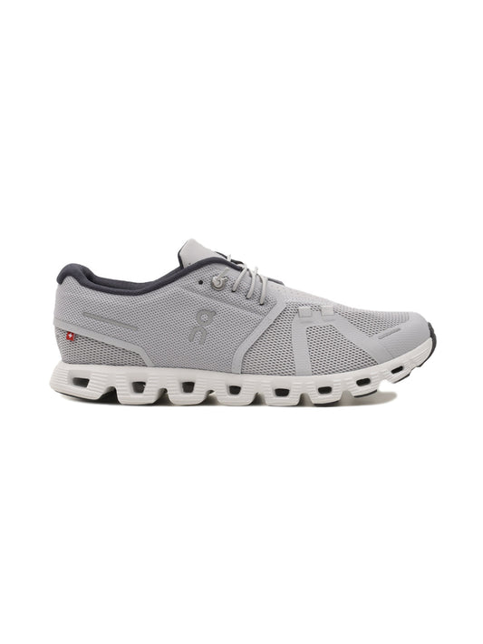 On Cloud 5 Glacier/White scarpe da running in mesh riciclato da uomo