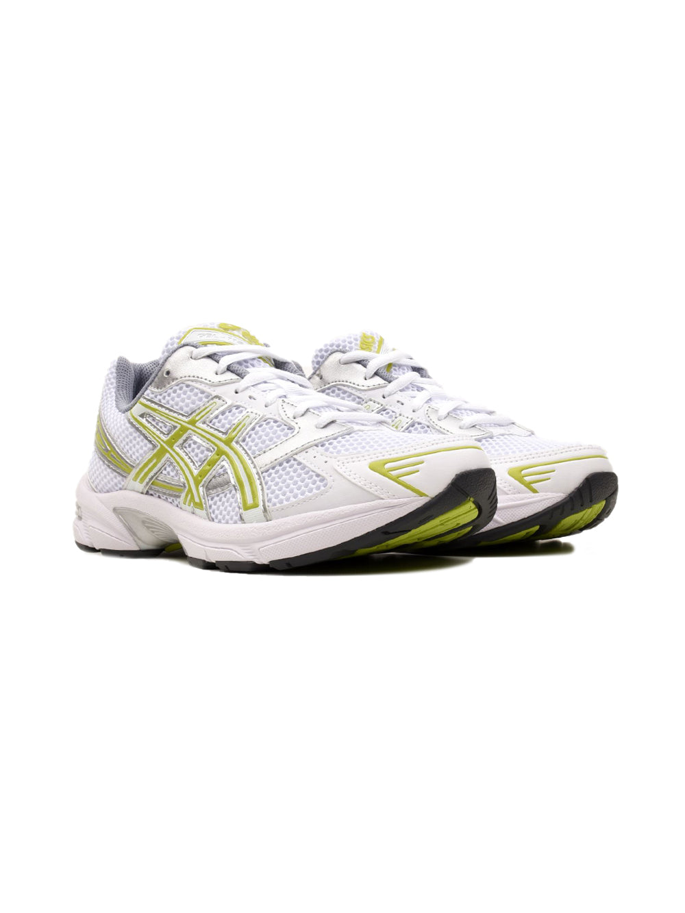 ASICS Gel-1130 White Green Apple, Baskets Basses Unisexe Mesh – photo 2