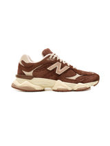 New Balance 9060 Sneakers Basses Unisexe en Suède et Mesh, Amorti ABZORB